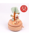 小兔盪鞦韆音樂盒 木質音樂盒 MUSIC BOX